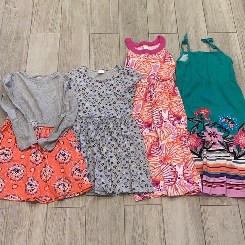Gymboree lot of 4 dresses. Excellent condition!